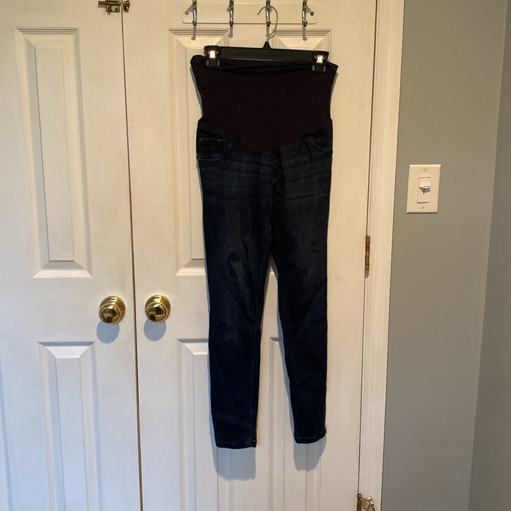 Maternity Dark Blue Jeans